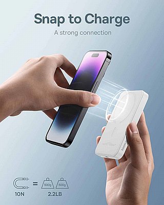 ����� ����� Baseus 5000mAh 20W Magnetic mini ���� ���� �� ��� �����