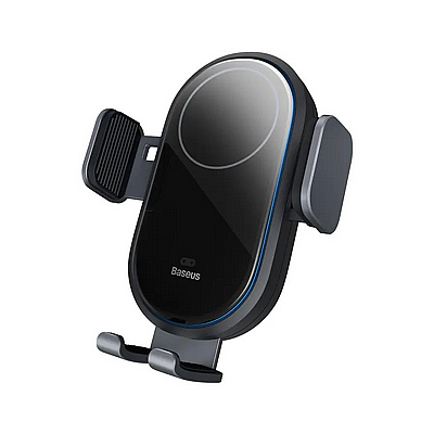 ���� ����� ���� Baseus LightChaser Series Wireless Charging Electric Car Mount 15W
