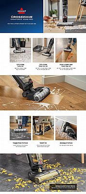  ���� ����� ����� ������ BISSELL CROSSWAVE OMNIFORCE EDGE PRO 4000N ���� �����