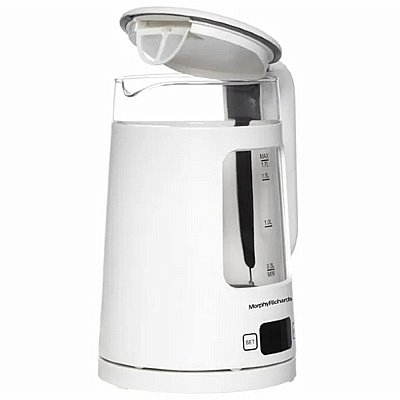 ������ ����� ��� 1.7 ���� Morphy Richards ����� ������� Clear White 43988