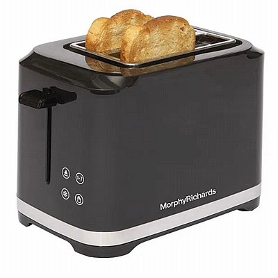 ���� 2 ������ Morphy Richards ����� ������� Black & Silver 44059 �����