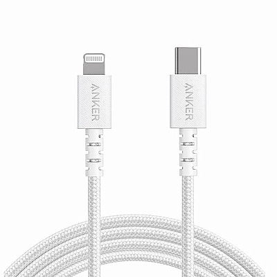 ��� ����� ������� 1.8 ��� Anker Powerline II MFI PD C-L White A8618 �����