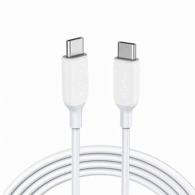 ��� 1.8 ��� ��� Anker PowerLine III USB-C to USB-C 100W White A8856