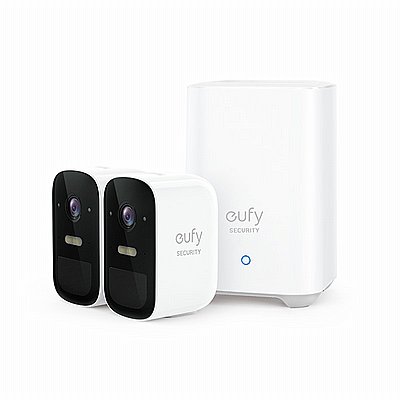 ���� 2 ������ ����� 2K + ���� eufy Security eufyCam 2C Pro Kit