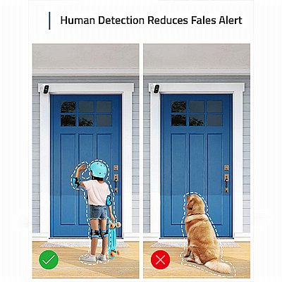 ���� 2 ������ ����� 2K + ���� eufy Security eufyCam 2C Pro Kit