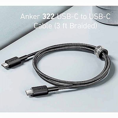 ��� 0.9 ��� Anker 322 USB-C to USB-C ���� ����