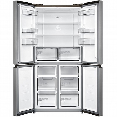 מקרר 4 דלתות 470 ליטר Midea מידאה HQ-611RWEN נירוסטה מוברשת מקרר 4 דלתות 470 ליטר Midea מידאה HQ-611RWEN נירוסטה מוברשת
