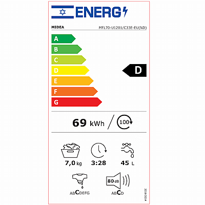 ����� ����� 7 �"� MIDEA ����� ��� MFL70-U1201 6445
