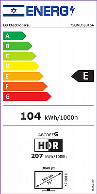 ��� �������� LG QNED MiniLED ����� 75 ���� ���� ���������� 4K ���: 75QNED90T6A