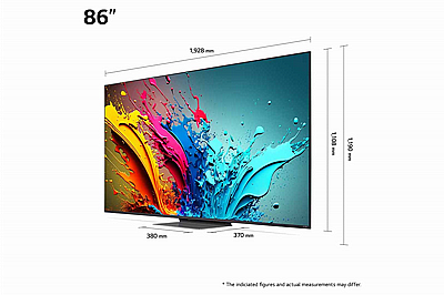 75 ���� LG QNED86, �������� ���� 4K �� ���� ���� �������� ���� 8, ���� 120Hz �-webOS24, ���� 75QNED86T6A