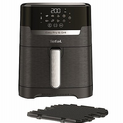 ����� AirFry ����� ���� ����� 2 �-1 Tefal ���� EasyFry&Grill 2IN1 Precision Digital EY505827