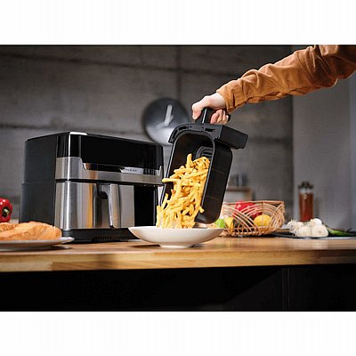 ��� ���� ����� ������� �� ��� ��� ��� 8.3 ���� Tefal ���� Dual Easy Fry & Grill EY905D40 �����