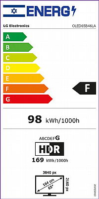 �������� ����������� LG OLED ����� 65 ���� ���� ���������� 4K ���: OLED65B46LA