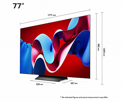 ��� ����������� evo  LG OLED - ����� 77 ���� Smart TV ���������� K4 ���: OLED77C46LA