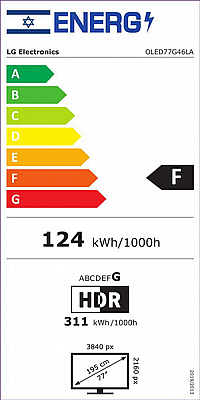 ��� ����������� LG OLED evo - ����� 77 ���� Smart TV  ���������� 4K ���: OLED77G46LA