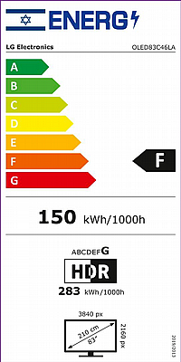 ��� ����������� LG OLED evo - ����� 83 ���� Smart TV ���������� 4K ���: OLED83C46LA