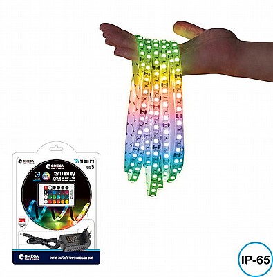 ��� ��� LED + ���� OMEGA OM-60L50 IP65 RGB-R-5A 