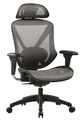 כסא מנהלים ארגונומי דגם פיקאסו אפור Uchair