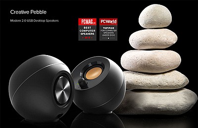 ������� ����� Creative Pebble 