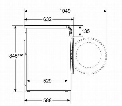 ����� ����� 9 �"� ����� �� 1200 ��"� Bosch WGG0420GPL ��� �����