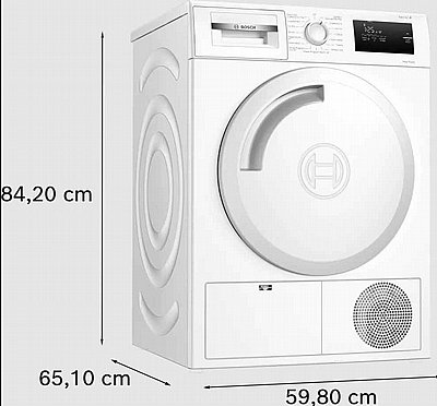 ����� ����� 8 ��"� �� ����� ���  Bosch WTH84001GB